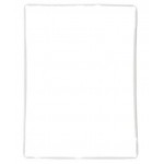 iPad Screen Mid-frame Bezel - White